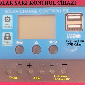 Solar  Şarj Kontrol Cihazı