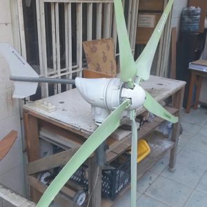 5 kanat yelmotor rüzgar gülü