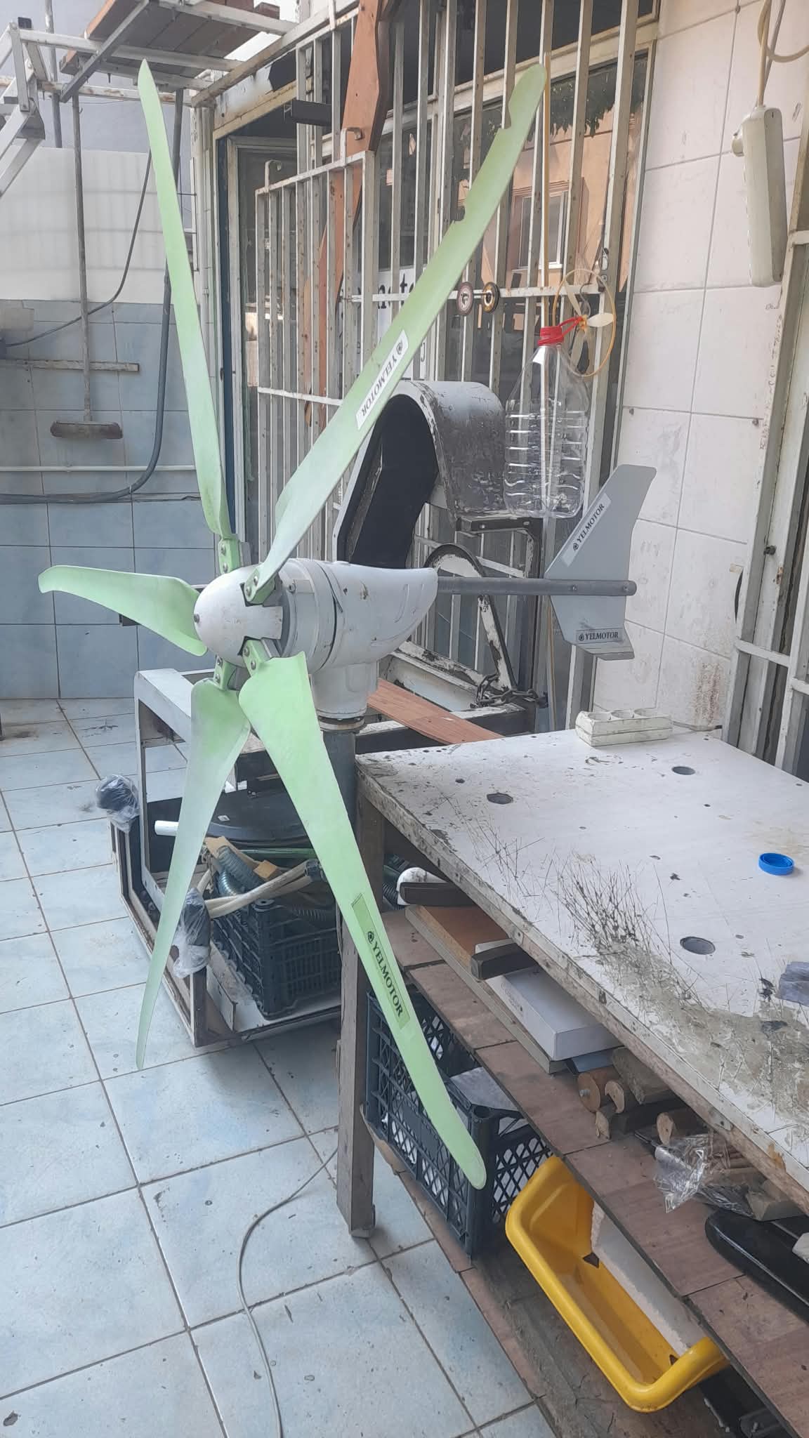 yelmotor 300 watt rüzgar türbini - Görsel 4